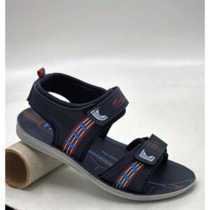Kids Sports Sandal (Navy-Red)