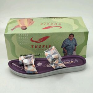 Twin-Buckle Print Slide (Multi)